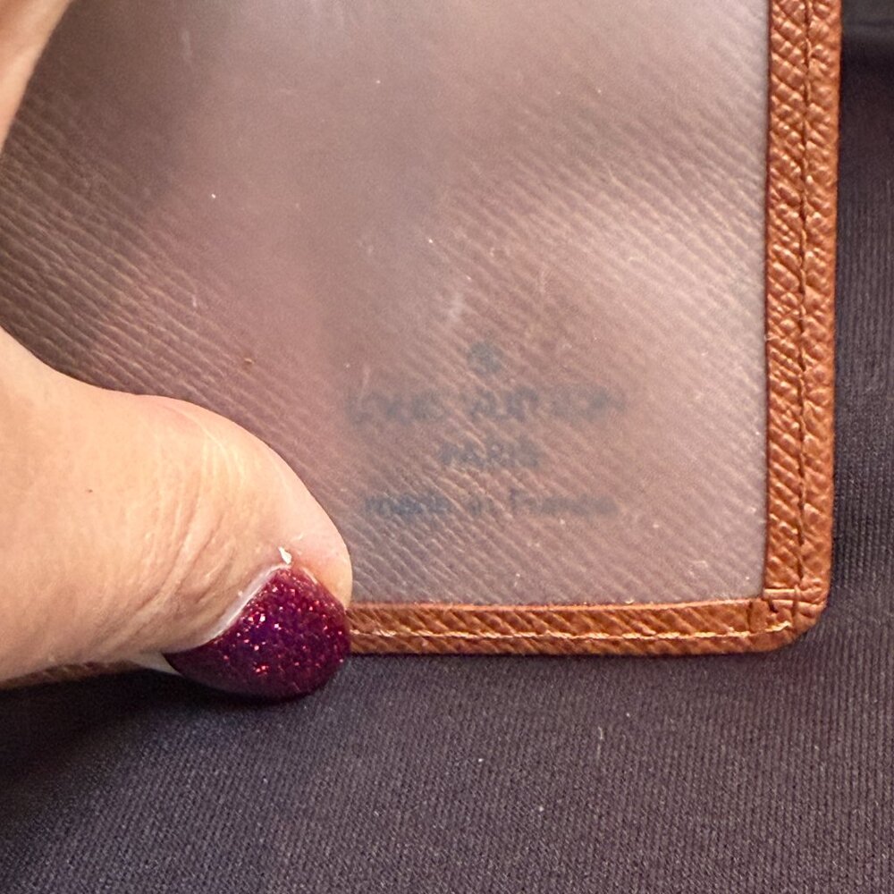 Louis Vuitton Brown Taiga Bifold ID Slim Card Case - Picture 8 of 10